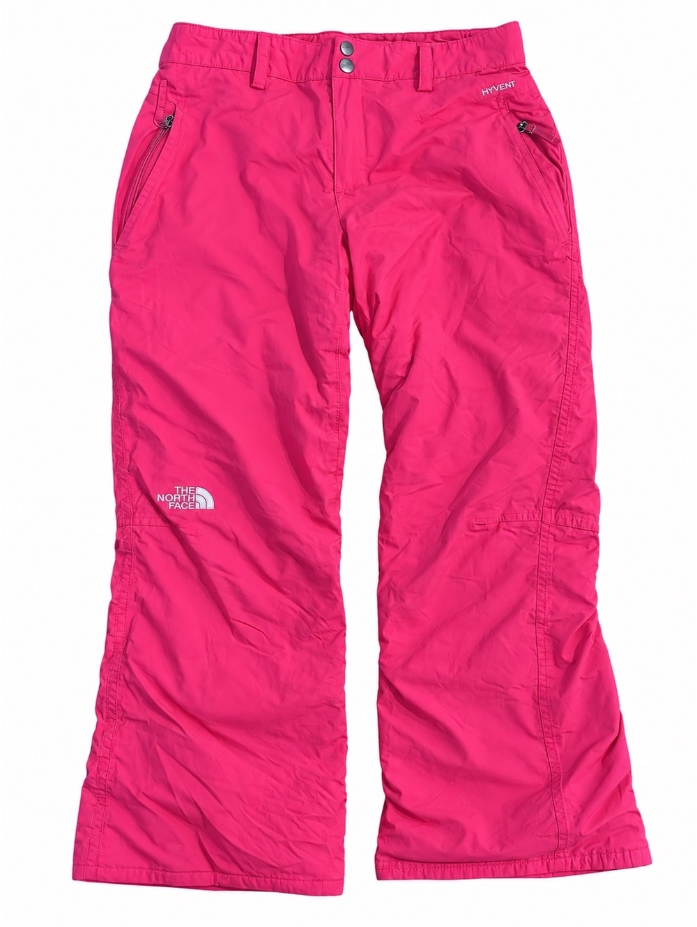 The North Face Girls Pink Insulated Snow Pants Size Large 14/16